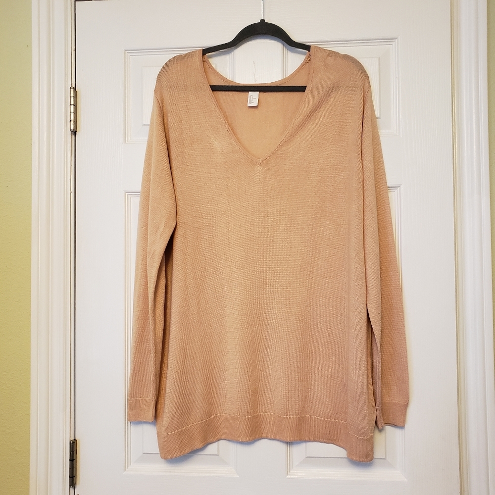H&M Lightweight V-Neck Knit Sweater